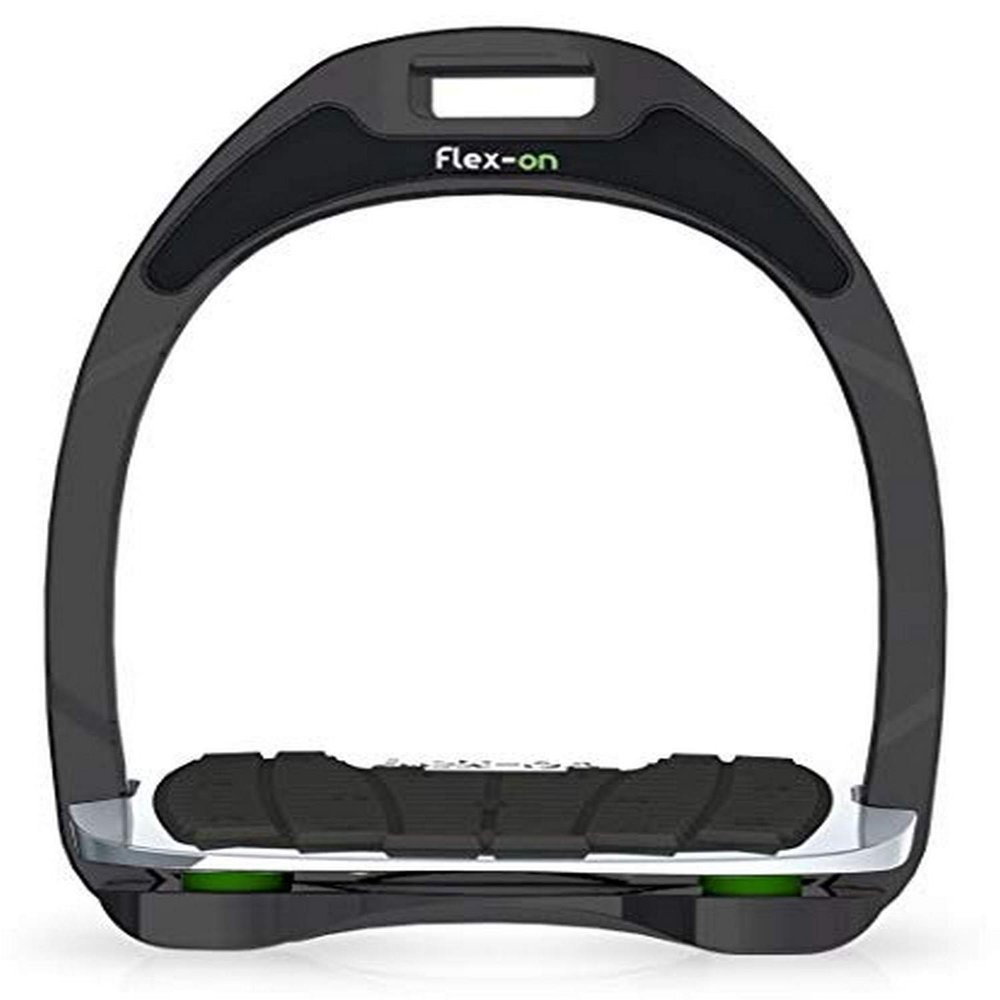 Aluminium Range Flat Grip Frame Color: Sideral ELASTOMERS: Green