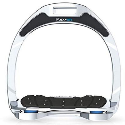 Flex on Aluminium Range Flat Ultra-Grip Frame Color: Silver ELASTOMERS: Light Blue