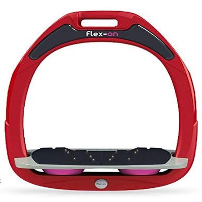 Flex on Green Composite Range Mixed Ultra-Grip Frame Color: Red Footbed Color: Gray ELASTOMERS: Pink