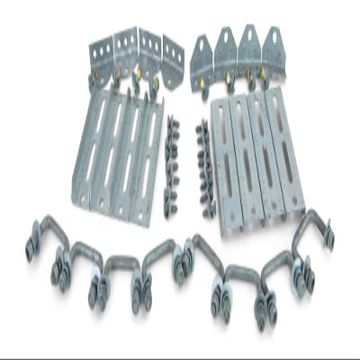 Sturdy Built (8) 8" Galvanized Swivel Top Bunk Bracket Kit with Hardware for 1.5x3 Boat Trailer Crossmember