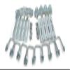 Sturdy Built (8) 8" Galvanized Swivel Top Bunk Bracket Kit with Hardware for 3x3 Boat Trailer Crossmember view 1