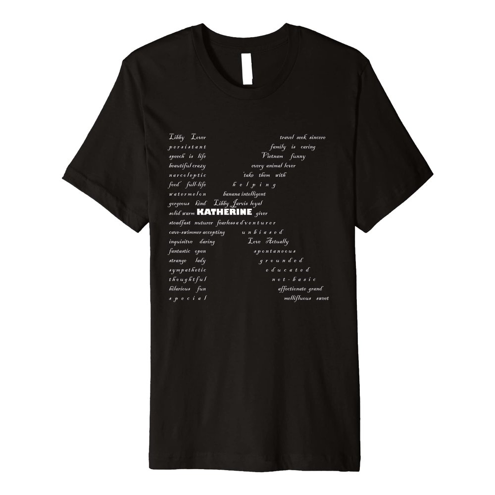 Mens Katie's Shirt Large Heather Grey
