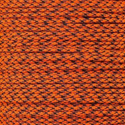 Paracord Planet 550 Paracord Camo Colors Ideal for Fishing Lines, Snares, Bracelets, Emergency and Survival Situations (25 Feet, Neon Orange Camo)