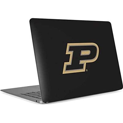 Skinit Decal Laptop Skin Compatible with MacBook Air 13in Retina (2018-2019) - Officially Licensed College Purdue Logo Design