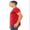 Santa Jacket Christmas Costume Jumbo Print Men's T-Shirt, 3XL, Red view 3