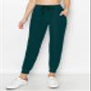 ALWAYS Super Soft, Stretchy Drawstring Women's Joggers with Pockets - Tapered Cuff Casual Joggers for Women, Ideal for Daily Wear Dark Teal US L (Tag 1XL/2XL) view 3