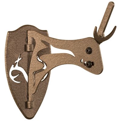 Skull Hooker Realtree Edition Little Hooker Trophy Mount - Perfect Kit for Hanging and Mounting Hogs, Aoudad, Alligator, Black Bear Skulls for Display, Robust Brown