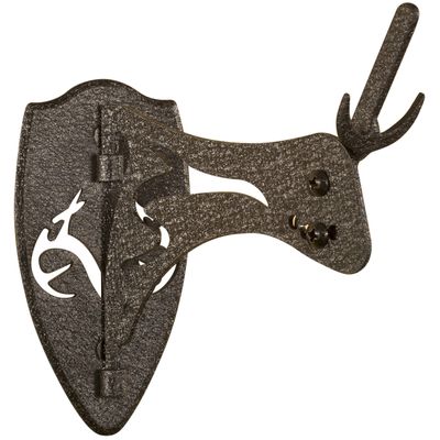 Skull Hooker Realtree Edition Little Hooker Trophy Mount - Perfect Kit for Hanging and Mounting Hogs, Aoudad, Alligator, Black Bear Skulls for Display, Graphite Black