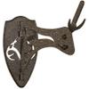 Skull Hooker Realtree Edition Little Hooker Trophy Mount - Perfect Kit for Hanging and Mounting Hogs, Aoudad, Alligator, Black Bear Skulls for Display, Graphite Black view 1