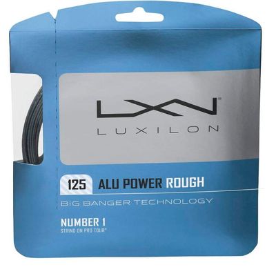 Luxilon ALU Power, Feel, Rough, Soft, Spin, Tennis String Set (ALU Power Rough [6 Sets])