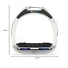 GAMME Safe-ON Mixed Ultra-Grip Frame Color: White Footbed Color: Gray ELASTOMERS: Blue view 2
