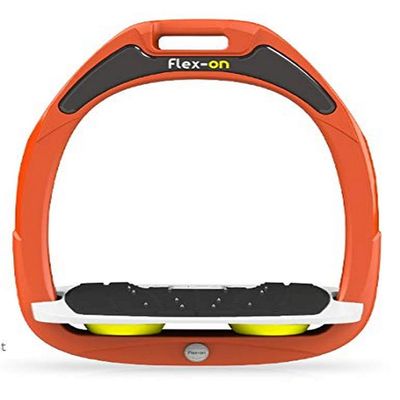 Flex on Green Composite Range Mixed Ultra-Grip Frame Color: Orange Footbed Color: White ELASTOMERS: Yellow