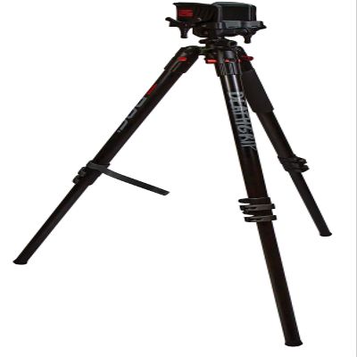 BOG DeathGrip Aluminum Tripod with Durable Aluminum Frame, Lightweight, Stable Design, Bubble Level, Adjustable Legs, Shooting Rest, and Hands-Free Operation for Hunting, Shooting, and Outdoors
