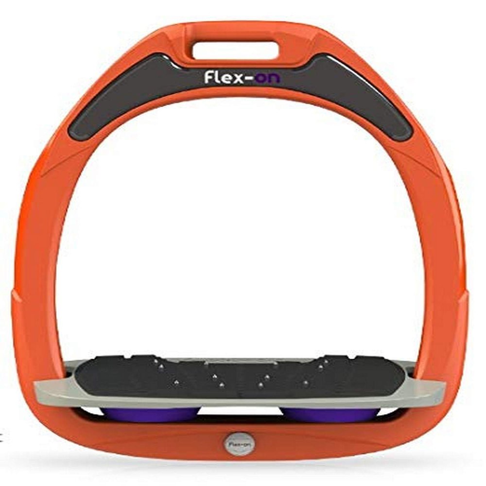 GAMME Safe-ON Mixed Ultra-Grip Frame Color: Orange Footbed Color: Gray ELASTOMERS: Purple