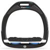 GAMME Safe-ON Mixed Ultra-Grip Frame Color: Black Footbed Color: White ELASTOMERS: Light Blue view 1