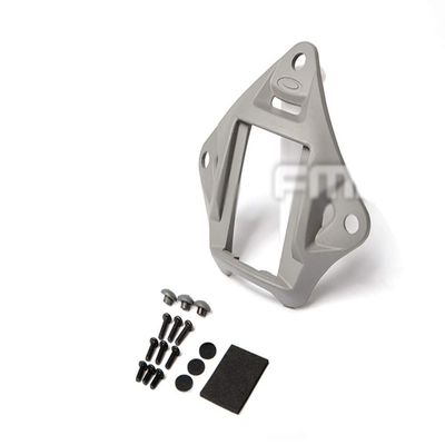 FMA Aluminum Airsoft VAS Shroud NVG Helmet Mount Black/Silver/Gold (FG)