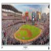 SportPicturesOnline Washington Nationals 2019 World Series - Game Three Opening Ceremony Panoramic Poste- 13.5x39 Panoramic Poster. Frame Dimensions 13.5x39 with Black Metal Frame #2131 view 1