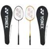 Yonex GR 303 Combo Badminton Racquet with Full Cover, Set of 2 (Black/Yellow) view 1