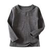 JWWN Toddler Boys Girls Long Johns Thermal Underwear Set 2PC Crewneck Tops and Bottom Kids Pajamas Warm Jammies,(Gray,4T) view 2