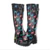 Western Chief Printed Tall Rain Boot Dotty Goat 8 M view 1