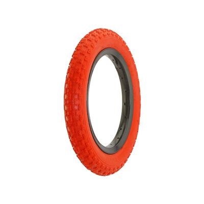 Alta Bicycle Tire Duro 12 1/2" x 2 1/4" Comp 3 Thread Style Kids Bike Tire, Multiple Colors (Red)
