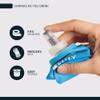 FITLY Soft Flask - 5 oz (150 ml)- Shrink As You Drink Pocket Soft Water Bottle for Hydration Pack/Running Vest- Folding Water Bottle for Running, Hiking, Cycling - Ski Water Bottles (FLASK150) view 3