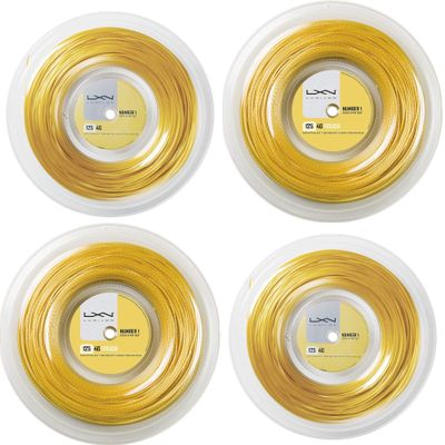 Luxilon 4G, 4G Rough 200m/660ft Tennis String Reel (4G Rough 125)