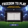 GSM Brands Quarterback (QB) Play Wristband - Adult Size - Pro Football Armband Playbook - 10 Pack (Black) view 3
