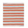 $averPak BodyForge Authentic Mexican Falsa Yoga Blanket (Orange/Teal/White) view 3