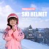 BeBeFun Toddler and Kids Ski Helmet Snowboarding Helmet with Goggles for Snow Activity Ultra Lightweight Comfort and Warmth Small Size ASTM & CE Certified Suggest 2-6years view 3