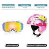 BeBeFun Toddler and Kids Ski Helmet Snowboarding Helmet with Goggles for Snow Activity Ultra Lightweight Comfort and Warmth Small Size ASTM & CE Certified Suggest 2-6years view 4