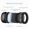 Ear Defenders MASO Noise Cancelling Children/Adult Ear Defenders for Concert, Firework, Flight, Thunderstorm - Compact Foldable Comfortable & Adjustable Hearing Protection Ear Muffs BLACK/BLUE view 3