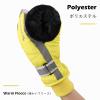 TRIWONDER Ski Gloves Kids Cold Weather Winter Warm Gloves Windproof Thermal Fleece Outdoor Snowboard Snow Gloves Mittens for Boys Girls Children (Yellow, M (8-10 Years Old)) view 2