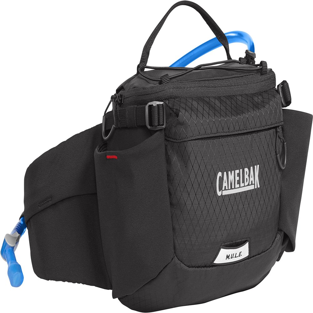 CamelBak M.U.L.E. 5 Mountain Bike Gravel Waist Belt Hydration Pack Black, 50oz