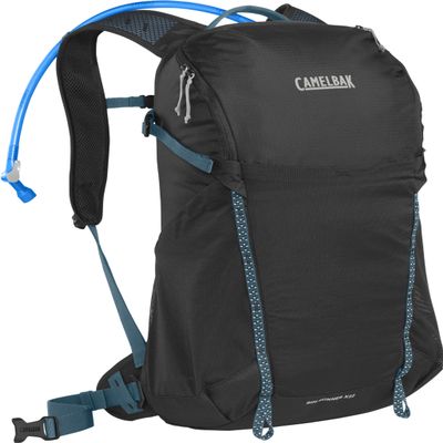 CamelBak Rim Runner X22 Hiking Hydration Backpack with 1.5L Crux Reservoir, Black