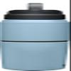 CamelBak MultiBev Water Bottle & Travel Cup  Vacuum Insulated Stainless Steel  Dusk Blue  17oz bottle & 12oz cup view 2