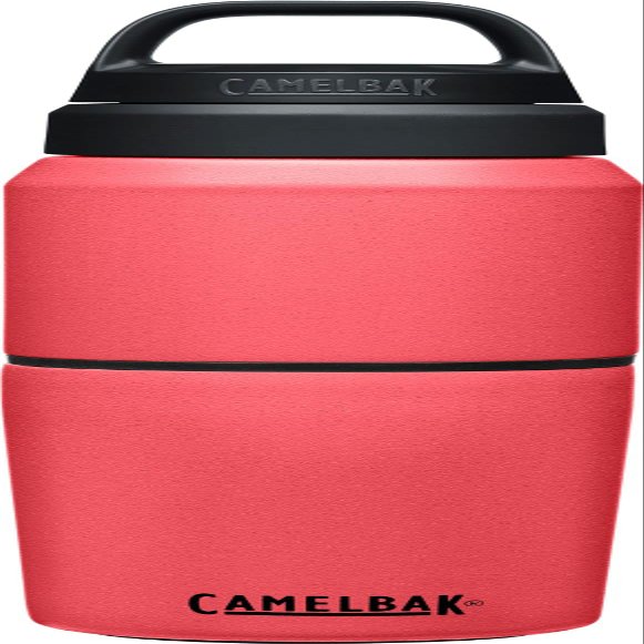 CamelBak MultiBev Water Bottle & Travel Cup Vacuum Insulated Stainless Steel Wild Strawberry 17oz Bottle & 12oz Cup
