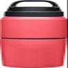CamelBak MultiBev Water Bottle & Travel Cup  Vacuum Insulated Stainless Steel  Wild Strawberry  17oz Bottle & 12oz Cup view 3