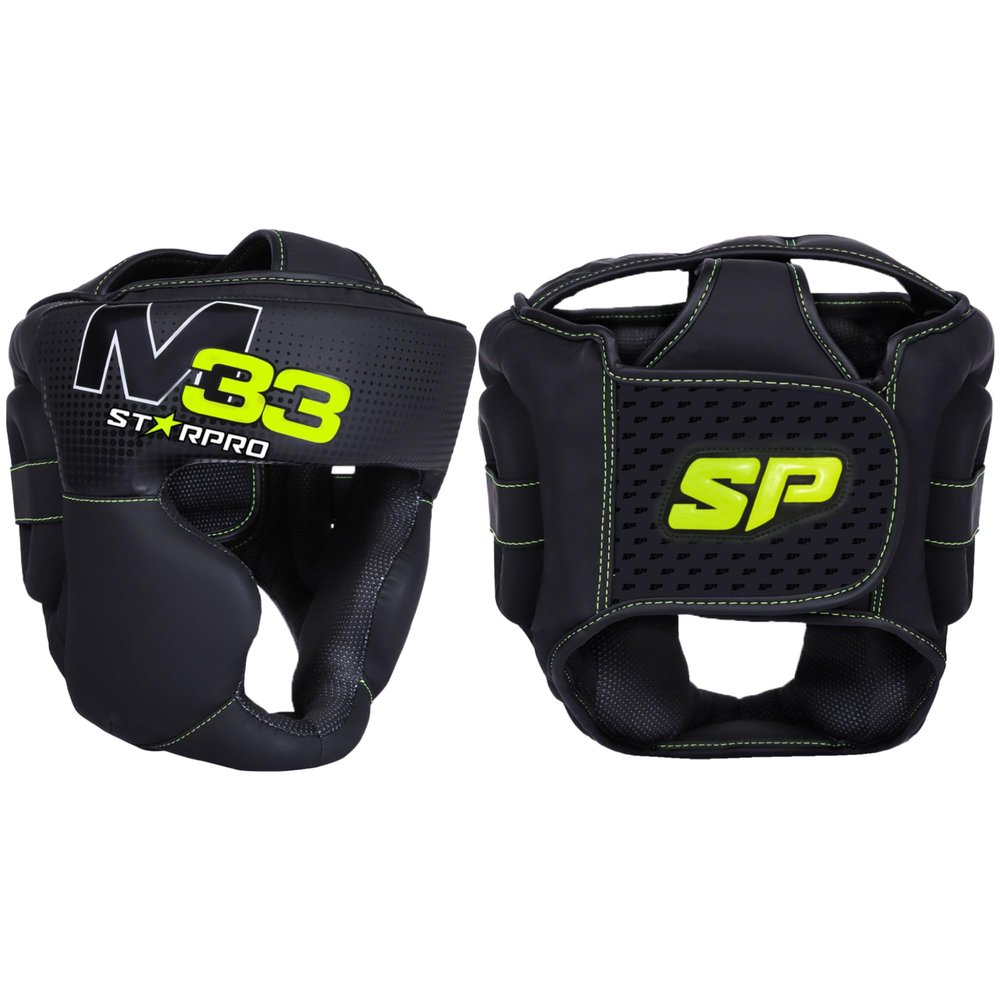 Starpro Boxing Headgear for Men Women - Safety Headguard with Padding - Muay Thai MMA Training Sparring Karate