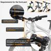 COFIT Collapsible Bike Basket, Multi-Purpose Detachable Bicycle Basket for Pet, Shopping, Commuting, Camping and Outdoor, Basic Black view 2