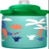 CamelBak Eddy+ Kids Bite Valve Straw Insulated Stainless Steel Water Bottle Dino Volcanos, 12oz view 2