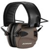 ZOHAN EM054 Electronic Shooting Ear Protection with 4X Sound Amplification, Slim Active Noise Reduction Earmuffs for Gun Range view 1