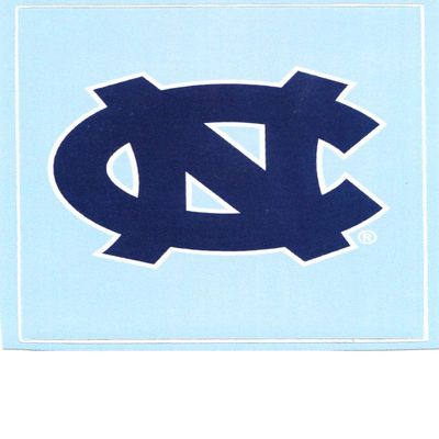 3 Inch UNC Blue Logo Decal University of North Carolina Tarheels Tar Heels NC Removable Wall Sticker Art NCAA Home Room Decor 2 1/2 by 3 1/2 Inches