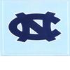 3 Inch UNC Blue Logo Decal University of North Carolina Tarheels Tar Heels NC Removable Wall Sticker Art NCAA Home Room Decor 2 1/2 by 3 1/2 Inches view 1