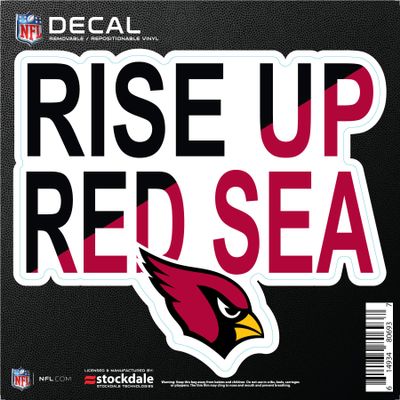 Stockdale Arizona Cardinals 6" x 6" Xpression Full Color Repositionable Decal