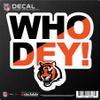 Stockdale Cincinnati Bengals 6" x 6" Xpression Full Color Repositionable Decal view 1