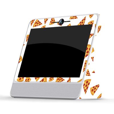 MightySkins Skin Compatible with Facebook Portal - Body by Pizza | Protective, Durable, and Unique Vinyl Decal wrap Cover | Easy to Apply, Remove, and Change Styles | Made in The USA