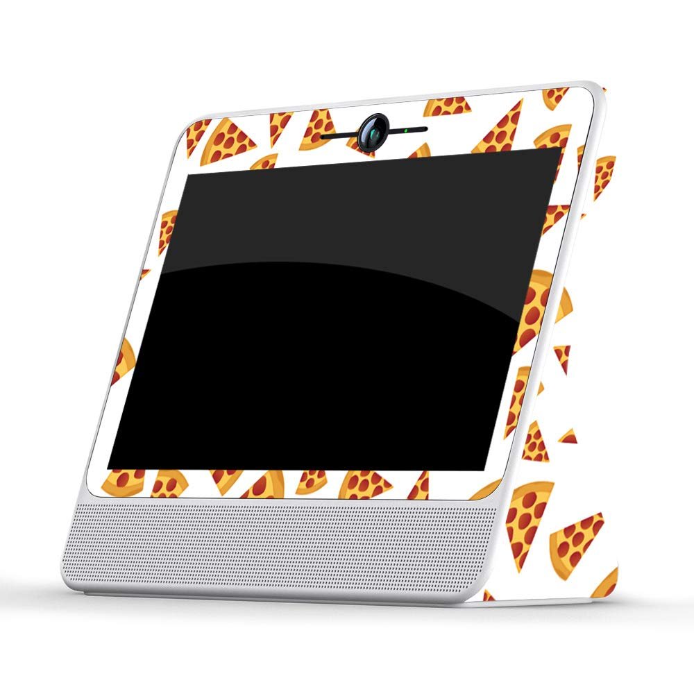 MightySkins Skin Compatible with Facebook Portal - Body by Pizza | Protective, Durable, and Unique Vinyl Decal wrap Cover | Easy to Apply, Remove, and Change Styles | Made in The USA