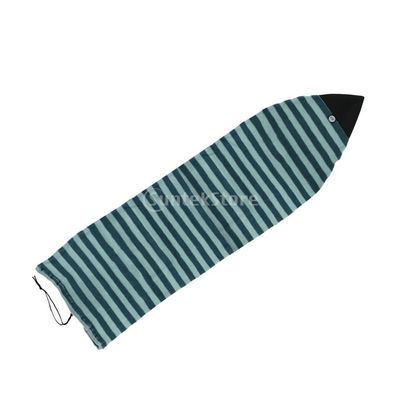 Baosity Surfboard Sock Cover, 5'0'' -10'6'' Lightweight Board Bag Surfboard Stretch Organizer Pouch Light Protective Surf Board Bag Pointed Nose - 7.6ft
