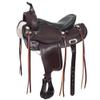HILASON Western Draft Horse Trail Pleasure American Leather Saddle | for Horses view 1
